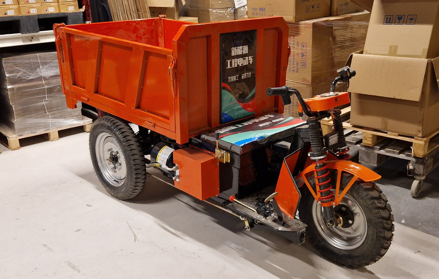 Elektrisk TukTuk med tipp!