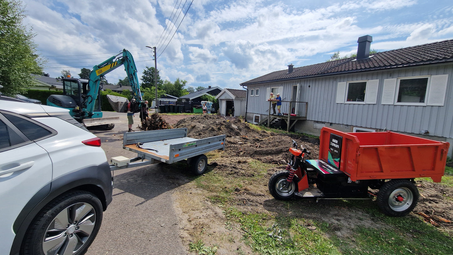Elektrisk TukTuk med tipp!