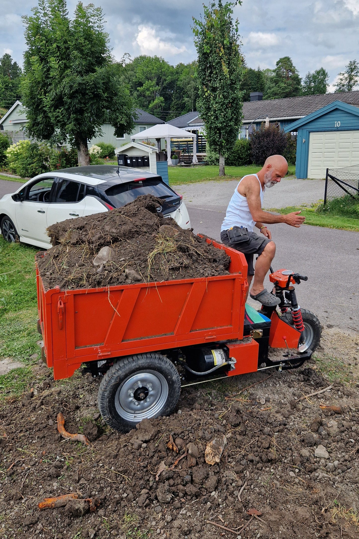 Elektrisk TukTuk med tipp!