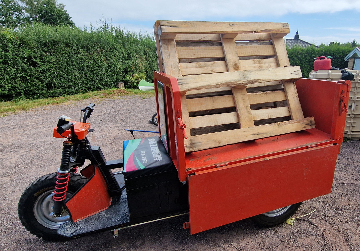 Elektrisk TukTuk med tipp!