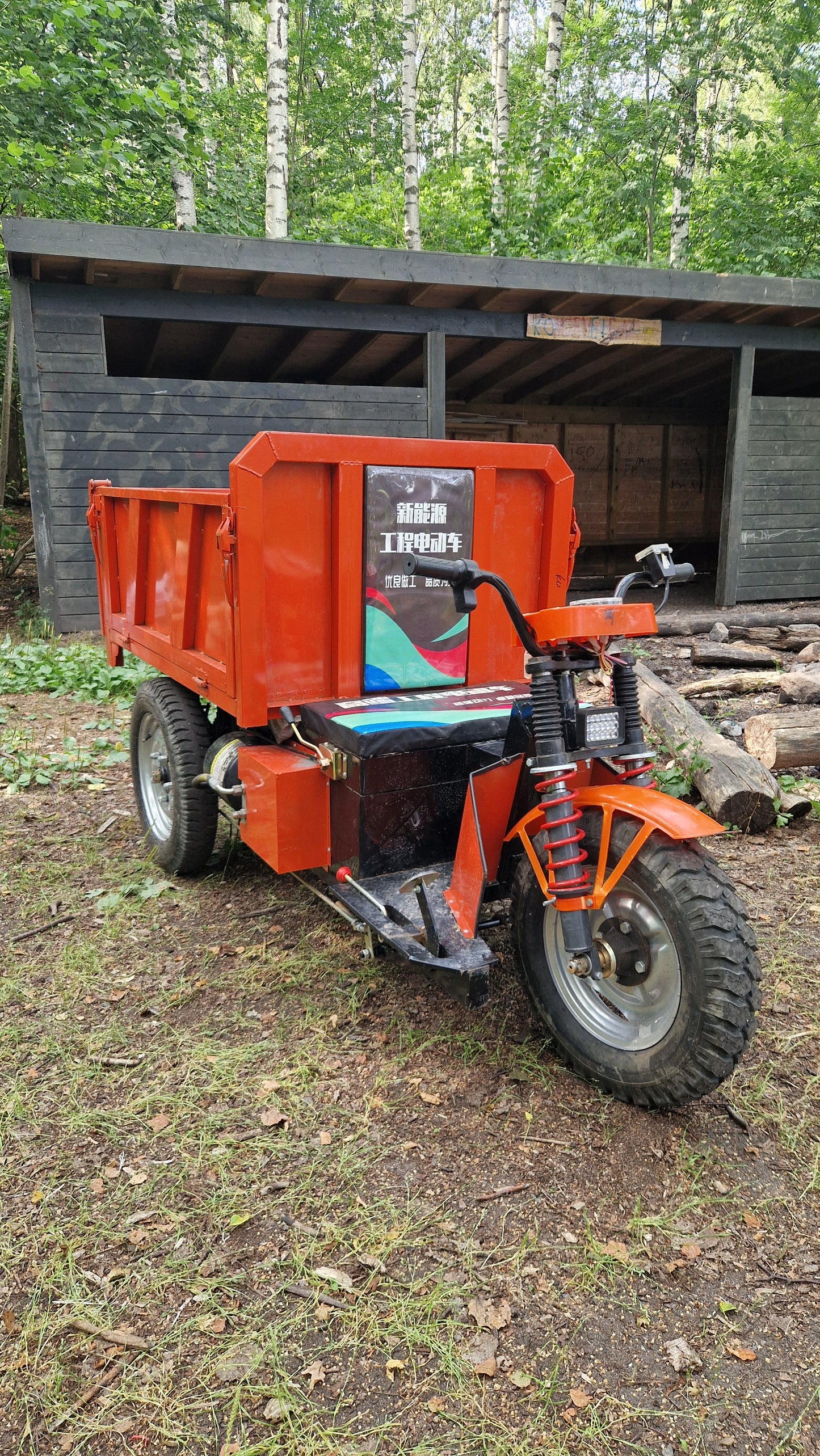 Elektrisk TukTuk med tipp!