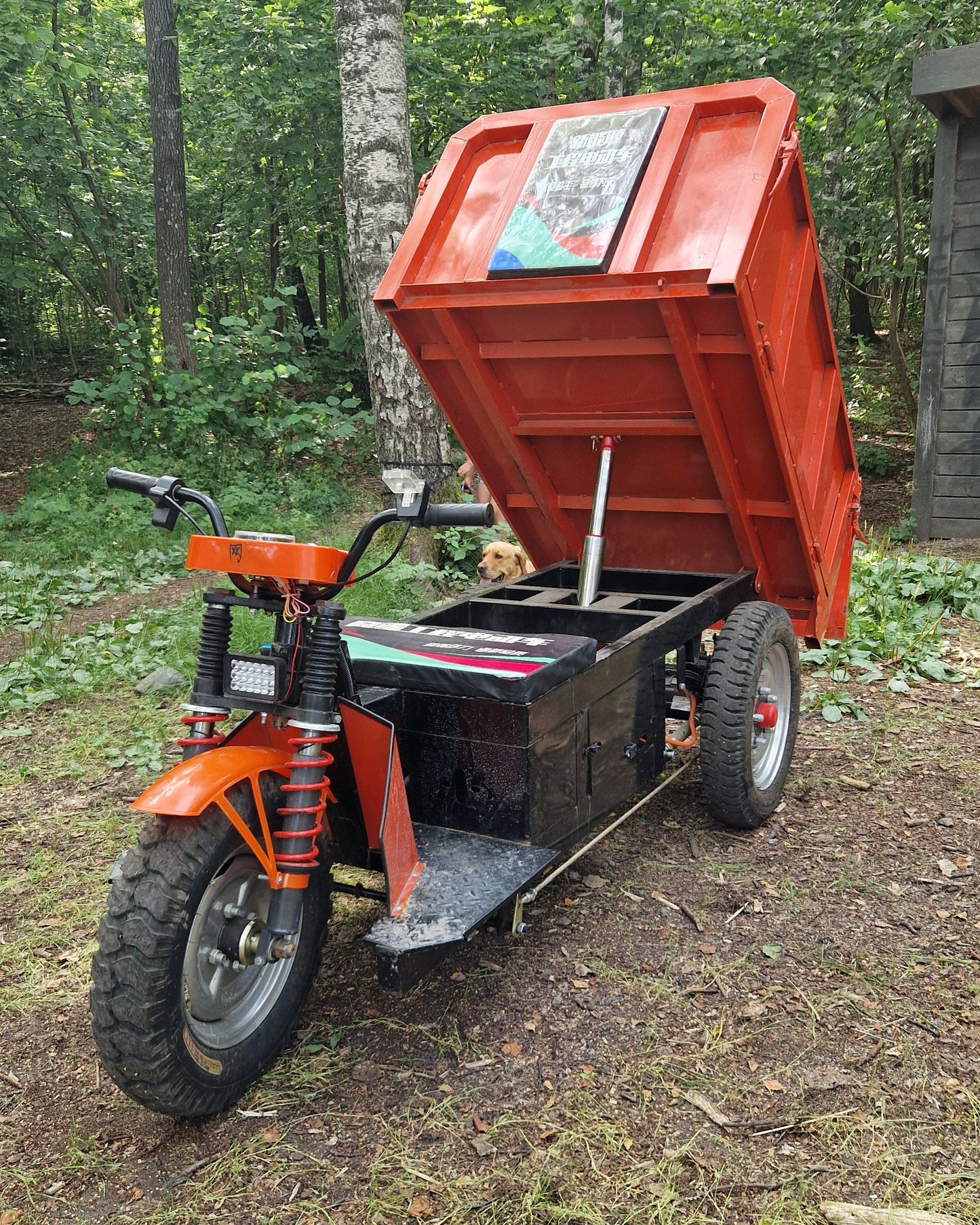 Elektrisk TukTuk med tipp!