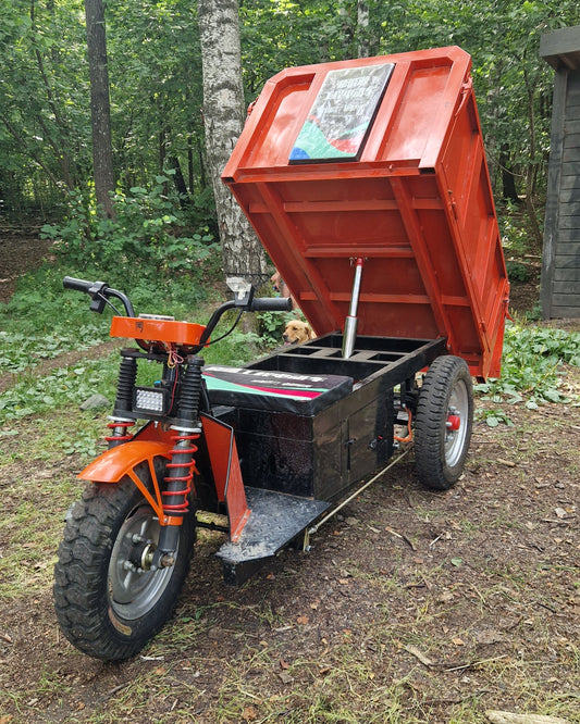 Elektrisk TukTuk med tipp!